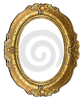 Old Gold Frame - Oval