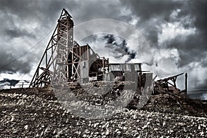 Old gold mine in Colorado