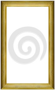 Old Golden Frame Cutout