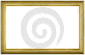 Old Golden Frame Cutout