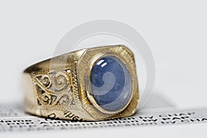 Old golden ring