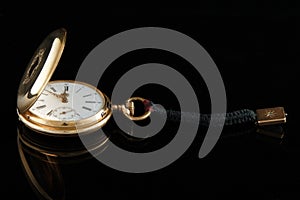 Old golden watch