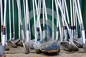 Old Golf Clubs