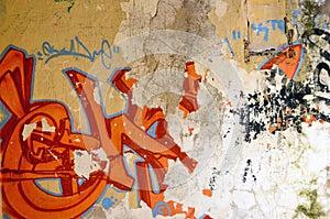 Old grafitti background