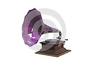 Old gramophone