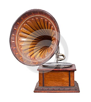 Old gramophone