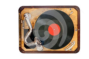 Old gramophone