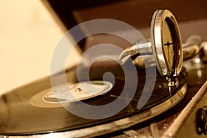 Vecchio grammofono 