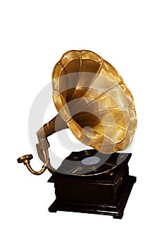Old gramophone