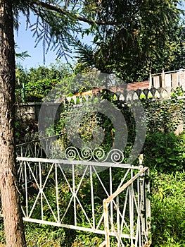 old grave on old Erge cemetery in Batumi