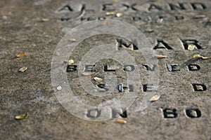 Old Gravestone (1800's)