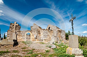 Old Graveyard near Lastours