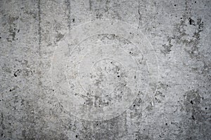 Old gray concrete wall