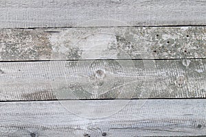 Old gray rustic vintage wooden background. Weathered barn wood planks background