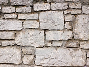 Old gray stone wall texture background