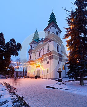 Old Greek Catholic Cathedral in Ternopil photo