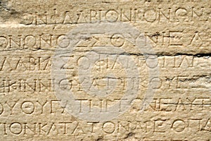 Old greek letters