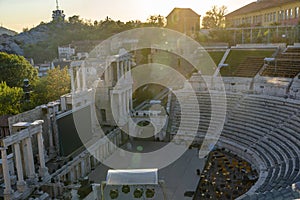 Old greek theatre in Bulgaria - Plovdiv