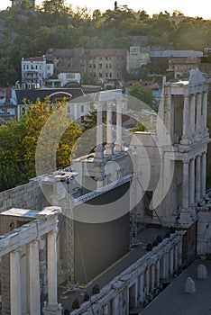 Old greek theatre in Bulgaria - Plovdiv