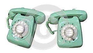 Old Green Phone