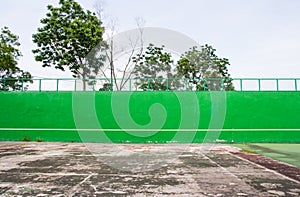 Old green Tennis Court