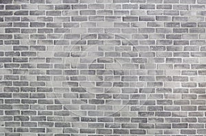 Old grey brick wall