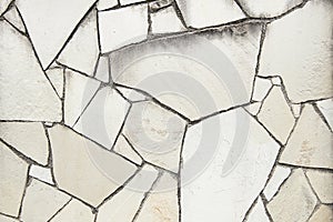 Old grey stone wall background texture