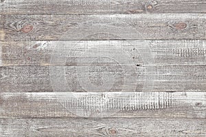 Old grey wood background, rustic wooden surface with copy space