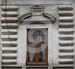 Old grill window