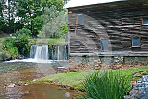 Old Gristmill & Dam photo