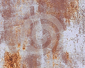 Old grunge corroded rusted metal wall texture