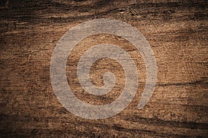 Old grunge dark textured wooden background,The surface of the old brown wood texture,top view brown wood paneling