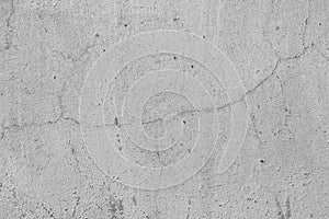 Old grunge dirty cracked vintage light grey concrete and cement mold texture wall or floor background