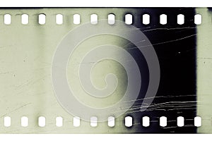 Old grunge filmstrip