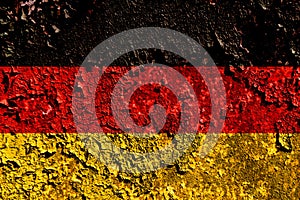 Old grunge Germany background flag