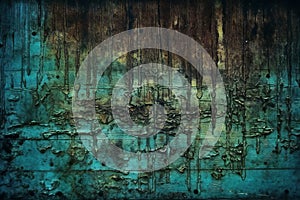 Old grunge painted wood texture,  Abstract background and texture for design