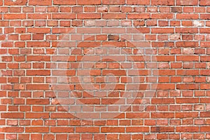 Red Brick wall Background