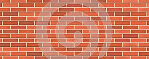 Old grunge red brick wall texture abstract background vector illustration