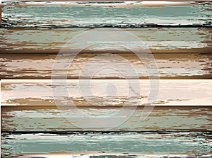 Old, grunge wood panels used as background