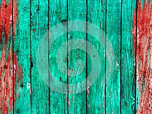 Old, grunge wood panels used background