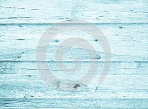 Old grunge wood plank texture background. Vintage blue wooden board wall have antique cracking style background objects for