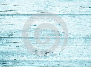 Old grunge wood plank texture background. Vintage blue wooden board wall have antique cracking style background objects for photo