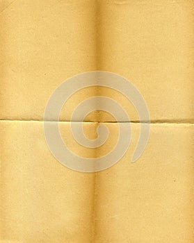 Old grunged, yellowed paper