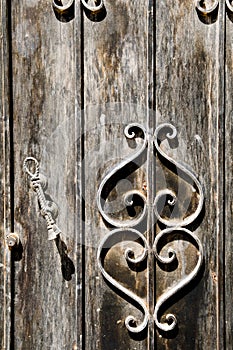 Old Grungy Door Detail