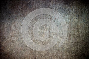 Old grungy metallic wall backdrop