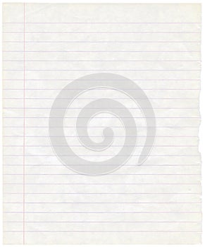 Old grungy note paper sheet texture background