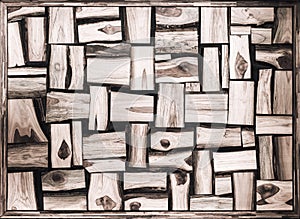 Old and grungy wood texture, abstract pattern background.