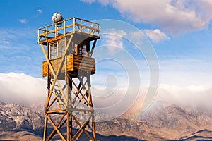 Old Guard Tower Manzanar Internment Camp California