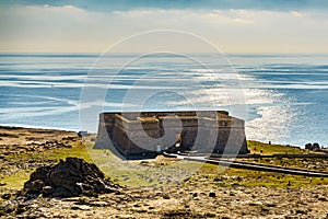 Old guards castle, Almeria Spain photo