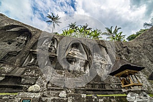 Old Gunung Kawi temple in Ubud, Bali, Indonesia